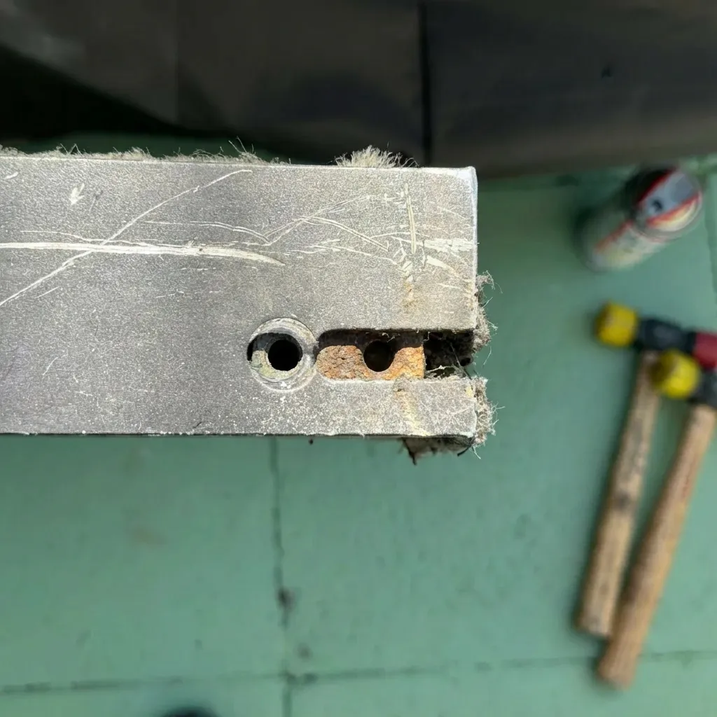 Sliding door roller replacement repair